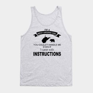 West Virginia Girl Tank Top